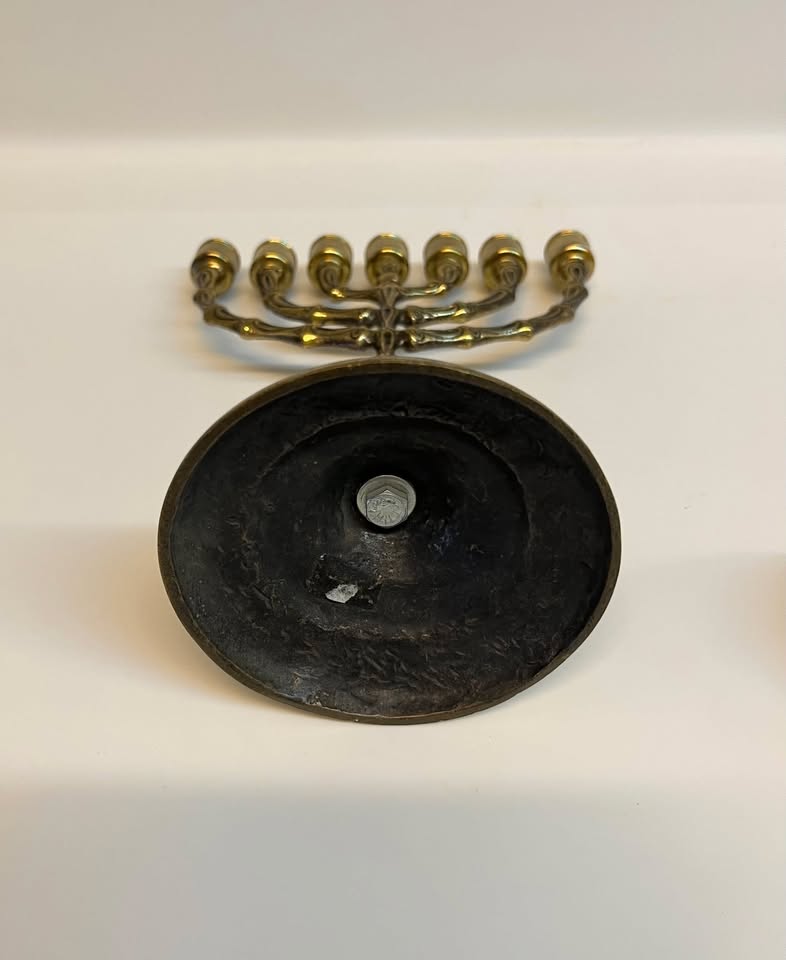 מנורת פליז ישראלית וינטג׳