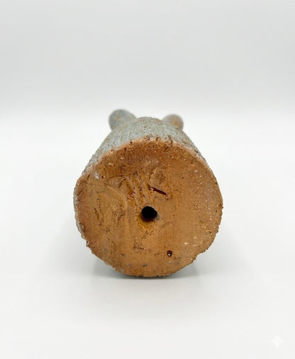 פמוט קרמיקה פיסולי | עבודת סטודיו (Studio Pottery), ישראל | שנות ה-60/70