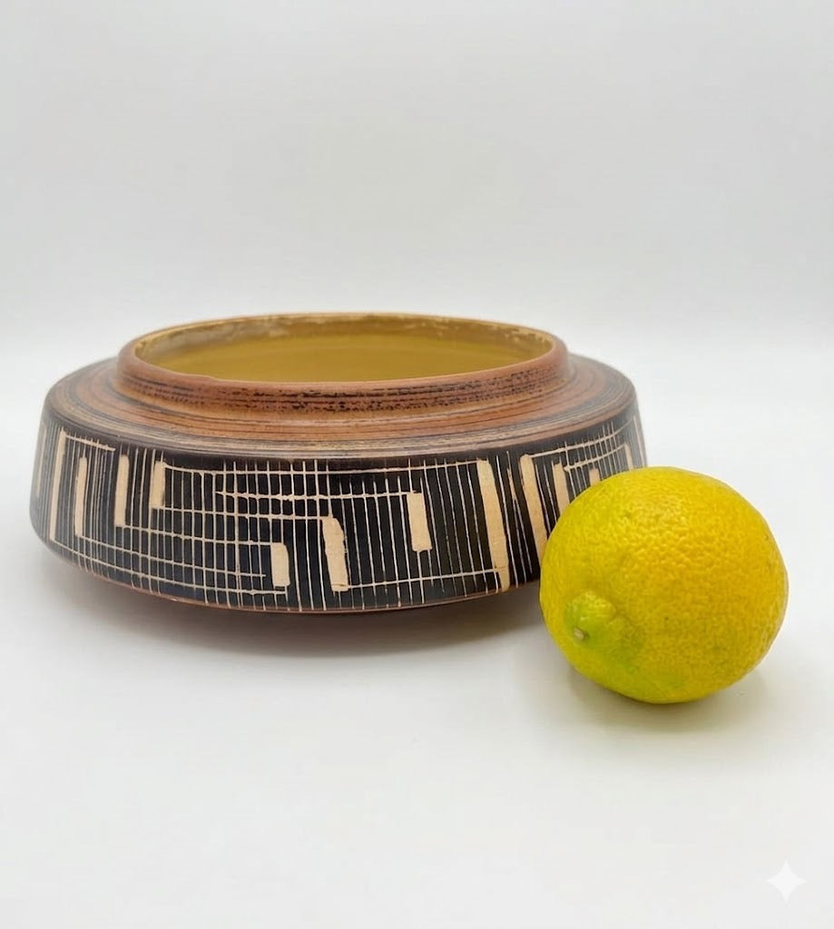 קערת קרמיקה מודרניסטית | פלקרמיק (Palceramic), שנות ה-60