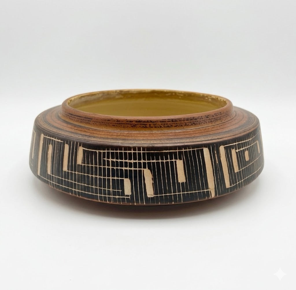 קערת קרמיקה מודרניסטית | פלקרמיק (Palceramic), שנות ה-60