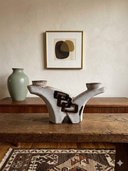 פמוט קרמיקה דו קני | "פלקרמיק" (Palceramic) – שנות ה-60