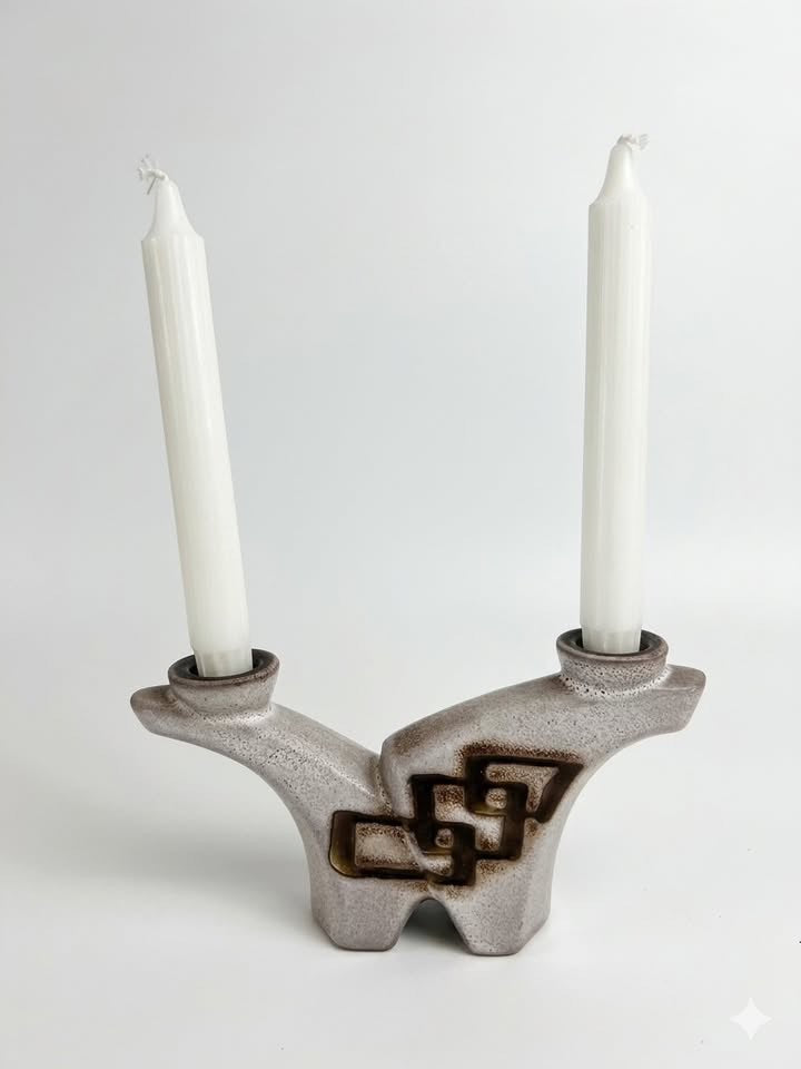 פמוט קרמיקה דו קני | "פלקרמיק" (Palceramic) – שנות ה-60