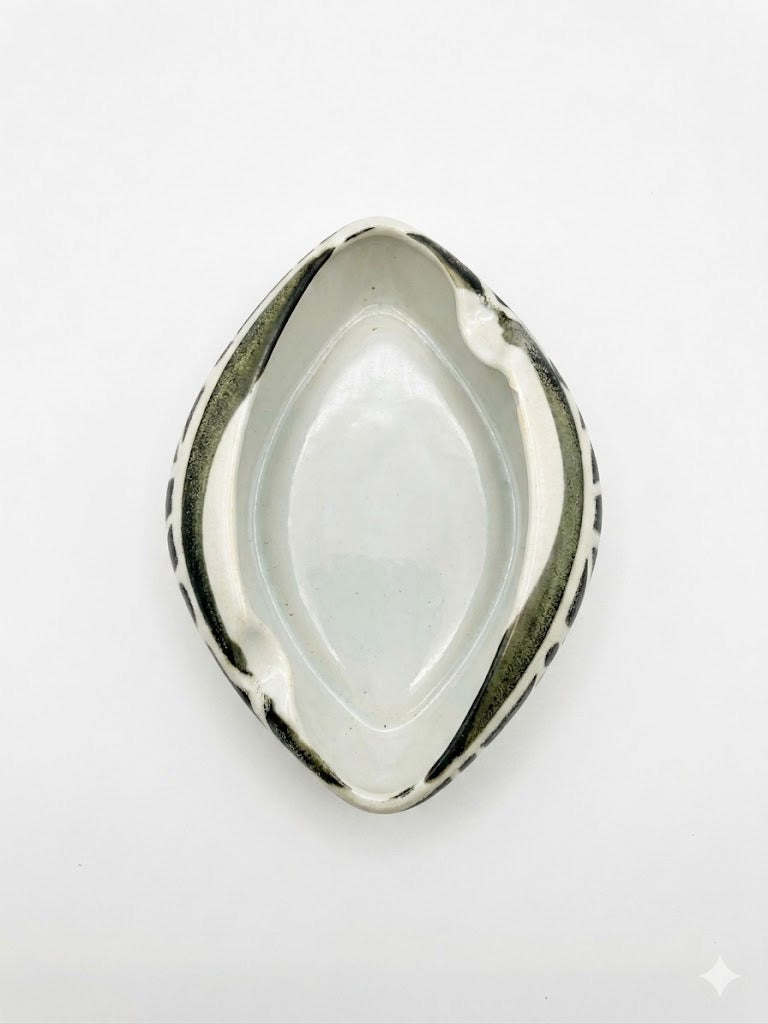 מאפרת קרמיקה וינטג' פיסולית | "פלקרמיק" (Palceramic) – שנות ה-50/60