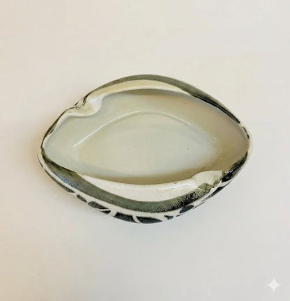 מאפרת קרמיקה וינטג' פיסולית | "פלקרמיק" (Palceramic) – שנות ה-50/60