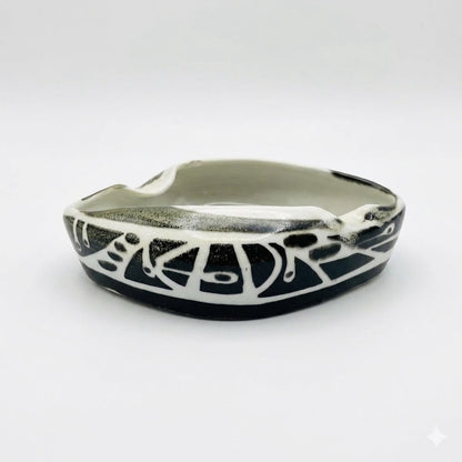 מאפרת קרמיקה וינטג' פיסולית | "פלקרמיק" (Palceramic) – שנות ה-50/60