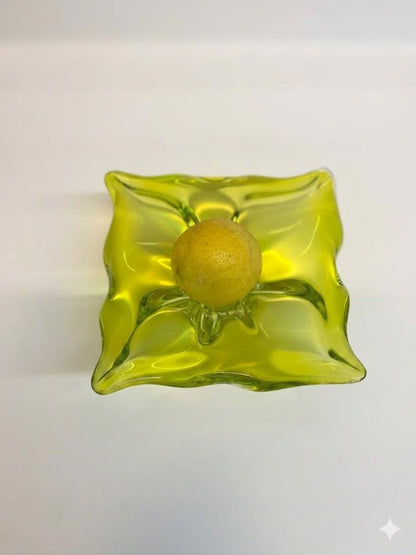 קערת זכוכית אמנותית | בעיצוב Josef Hospodka עבור Chribska Glassworks