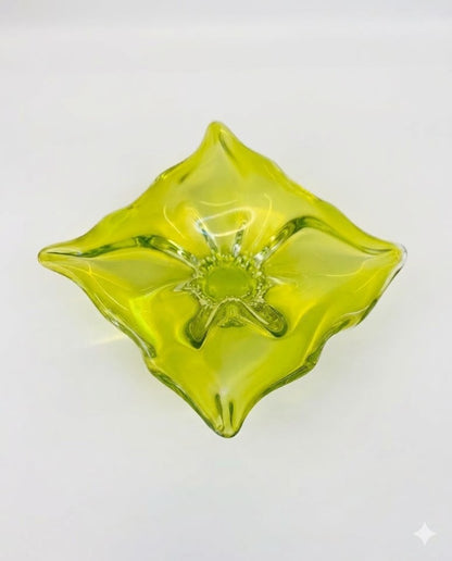 קערת זכוכית אמנותית | בעיצוב Josef Hospodka עבור Chribska Glassworks
