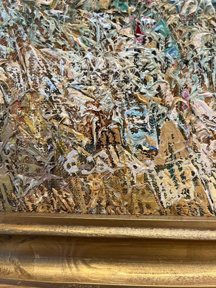 אלנה באראנובסקאיה (נ' 1967) | וישנבו | שמן על בד פיסולי | אימפרסיוניזם בלארוסי עכשווי (2003)