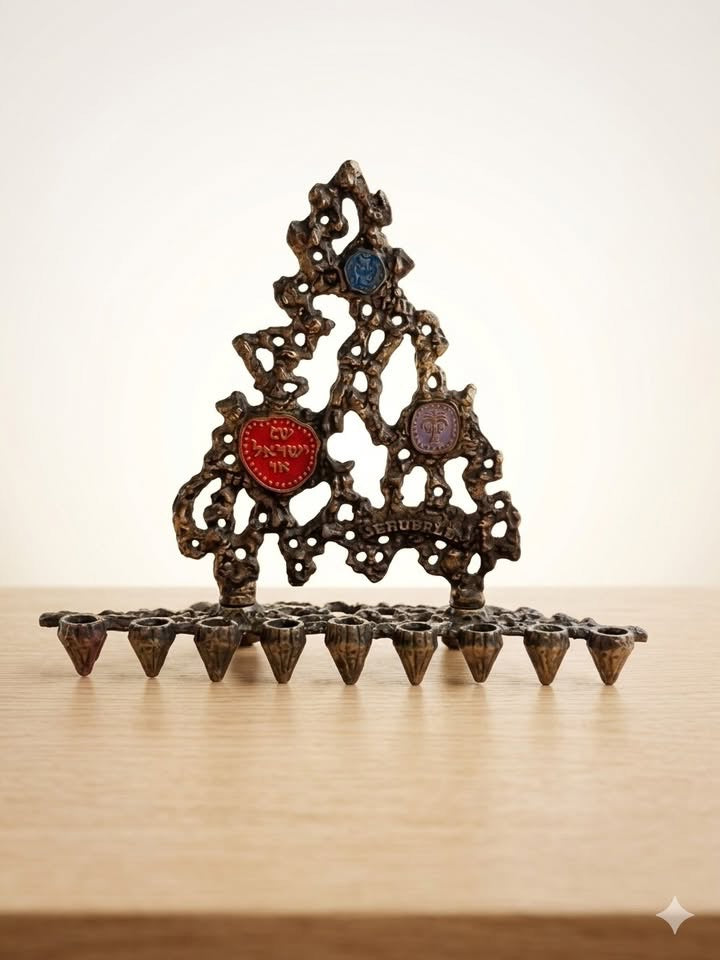 חנוכיית מטבעות ישראליים, תמר