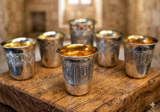 שש כוסות ליקר קטנות, האחים חדד