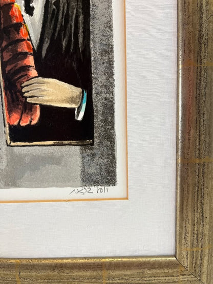 יוסל ברגנר, ליטוגרפיה ׳זוג בחלון׳