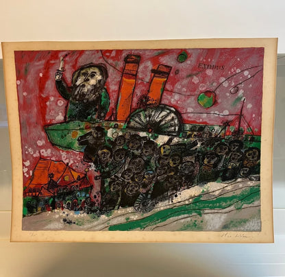 תיאו טוביאס, ליטוגרפיה ׳אקסודוס׳