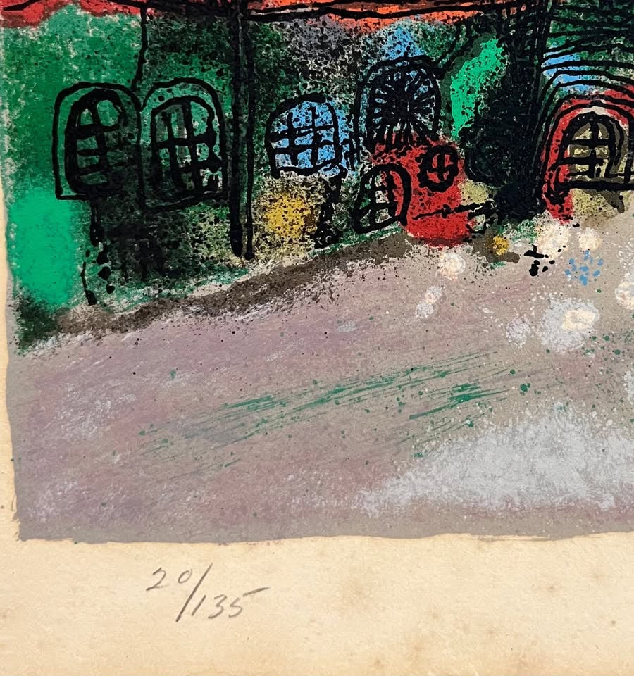 תיאו טוביאס, ליטוגרפיה ׳אקסודוס׳