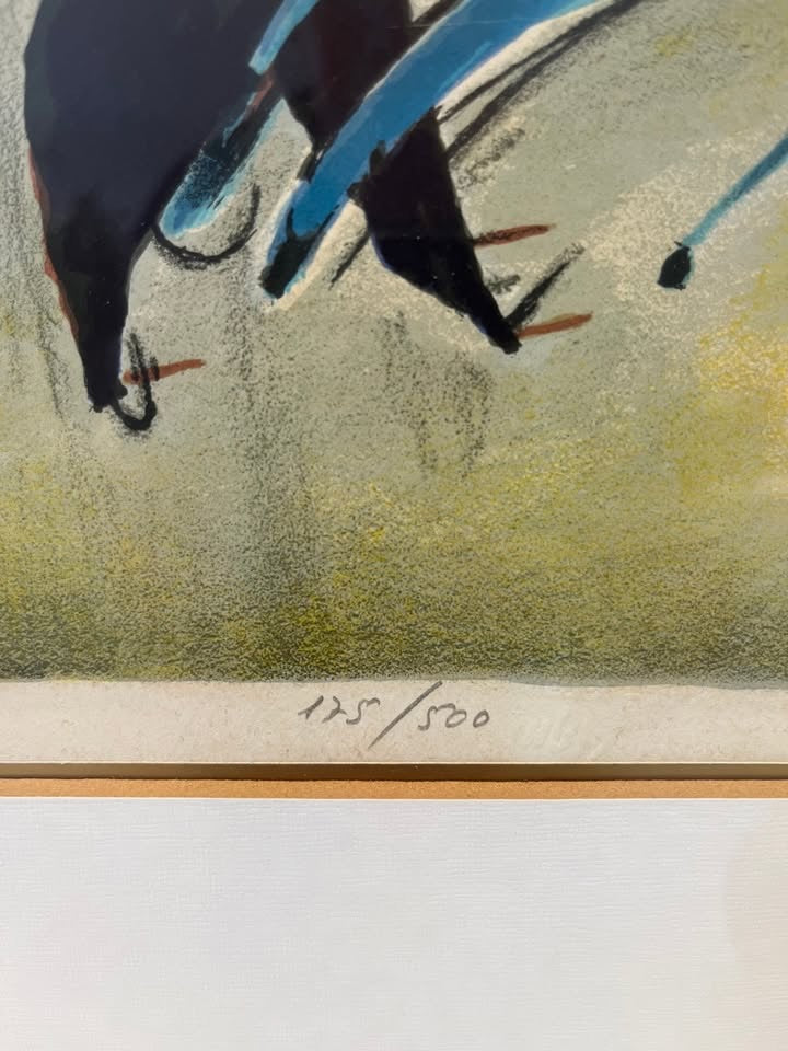 נחום גוטמן, ליטוגרפיה ׳מרכבה ביפו׳