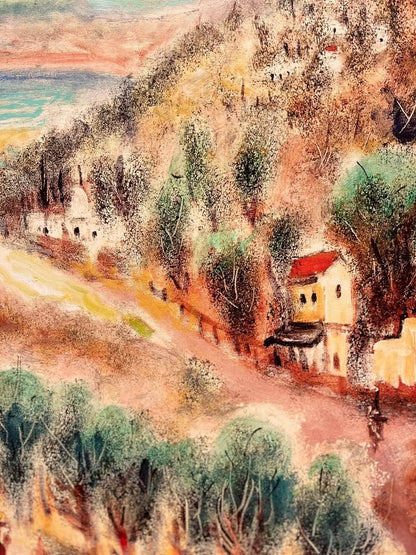 אלברט גולדמן, ליטוגרפיה בשילוב צביעה ע״ האמן