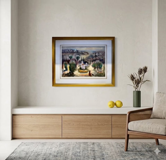 אלברט גולדמן, ליטוגרפיה ׳נוף גלילי׳