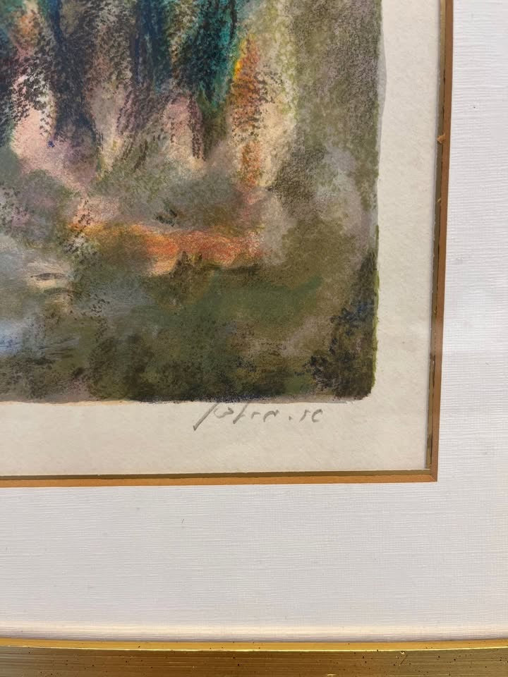 אלברט גולדמן, ליטוגרפיה ׳נוף גלילי׳