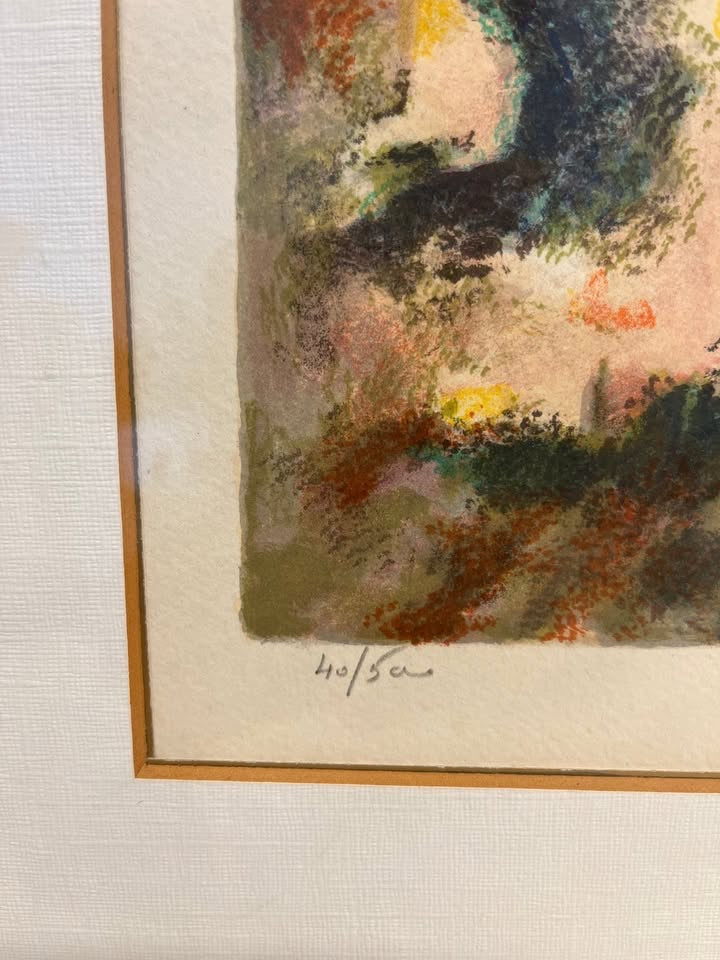 אלברט גולדמן, ליטוגרפיה ׳נוף גלילי׳