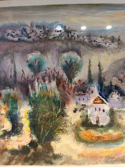 אלברט גולדמן, ליטוגרפיה ׳נוף גלילי׳