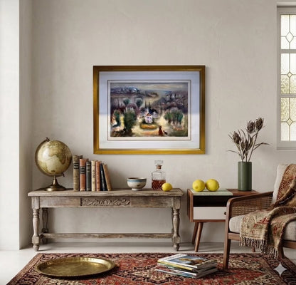 אלברט גולדמן, ליטוגרפיה ׳נוף גלילי׳