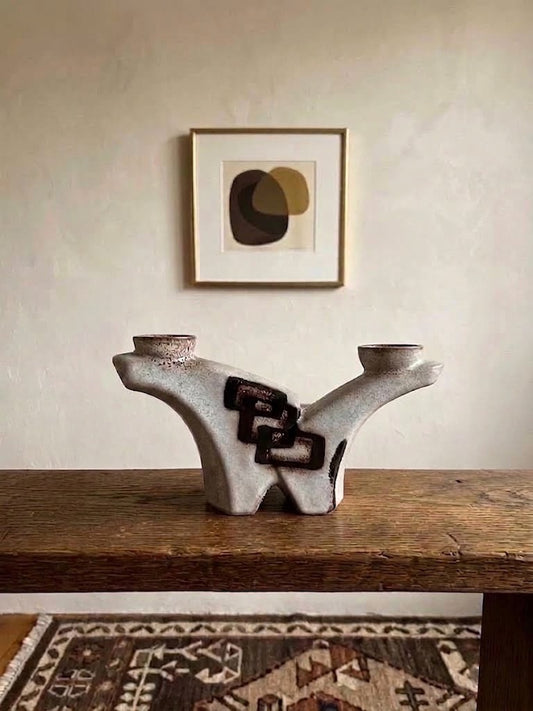 פמוט קרמיקה דו קני | "פלקרמיק" (Palceramic) – שנות ה-60
