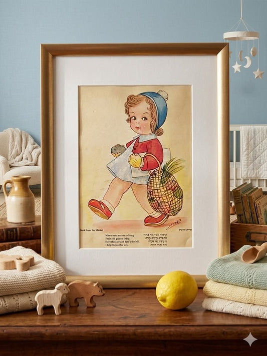 דב דהרי, הדפס לילדים ׳חוזרת מהשוק׳