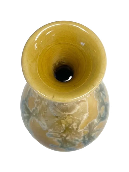אגרטל מרהיב בזיגוג גבישי | (Crystalline Glaze) | טייוואן | מחצית שנייה של המאה ה-20
