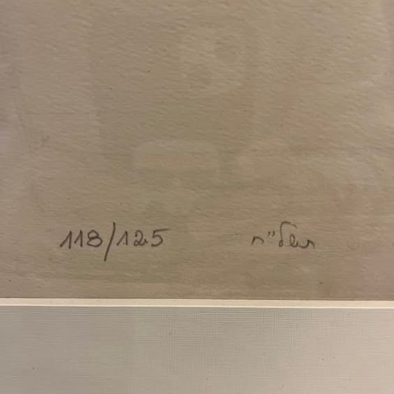 פריט היסטורי נדיר: ליטוגרפיית "אנדרטת אוגדת הפלדה" | חתומה בכתב יד ע"י מנחם בגין, גולדה מאיר ויצחק רבין