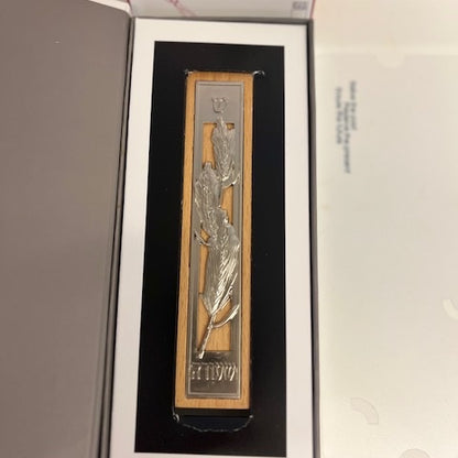 בית מזוזה מעוצב מסדרת שבעת המינים ׳שעורה׳