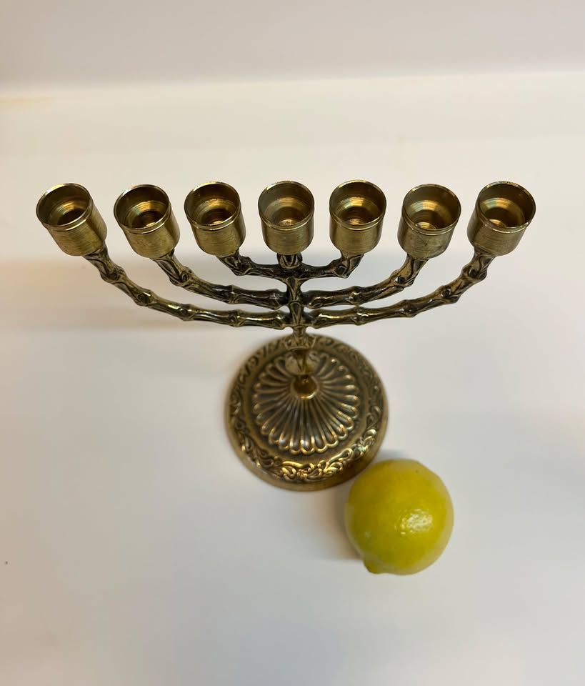 מנורת פליז ישראלית וינטג׳