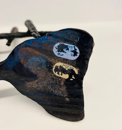 דוד פלומבו, פמוט תלת קני בצורת נבל דוד