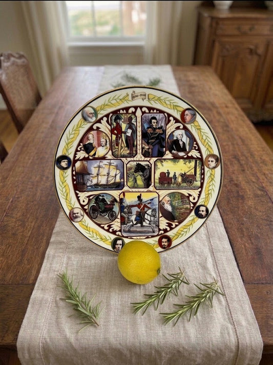 צלחת פורצלן לאספנות | רויאל דולטון (Royal Doulton) | המאה ה-19 בסיפור ותמונות
