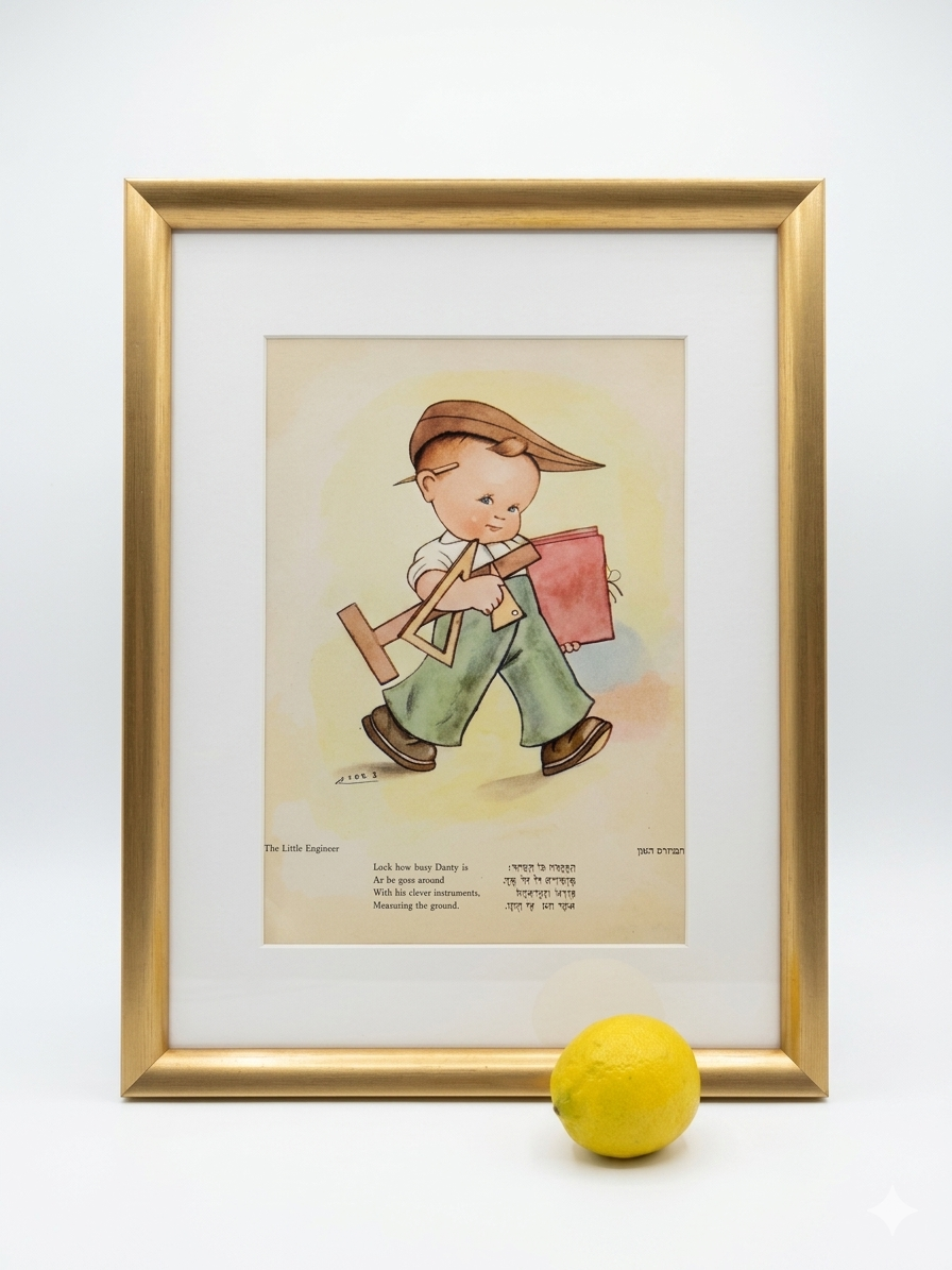 דב דהרי, הדפס לילדים ׳המהנדס הקטן׳