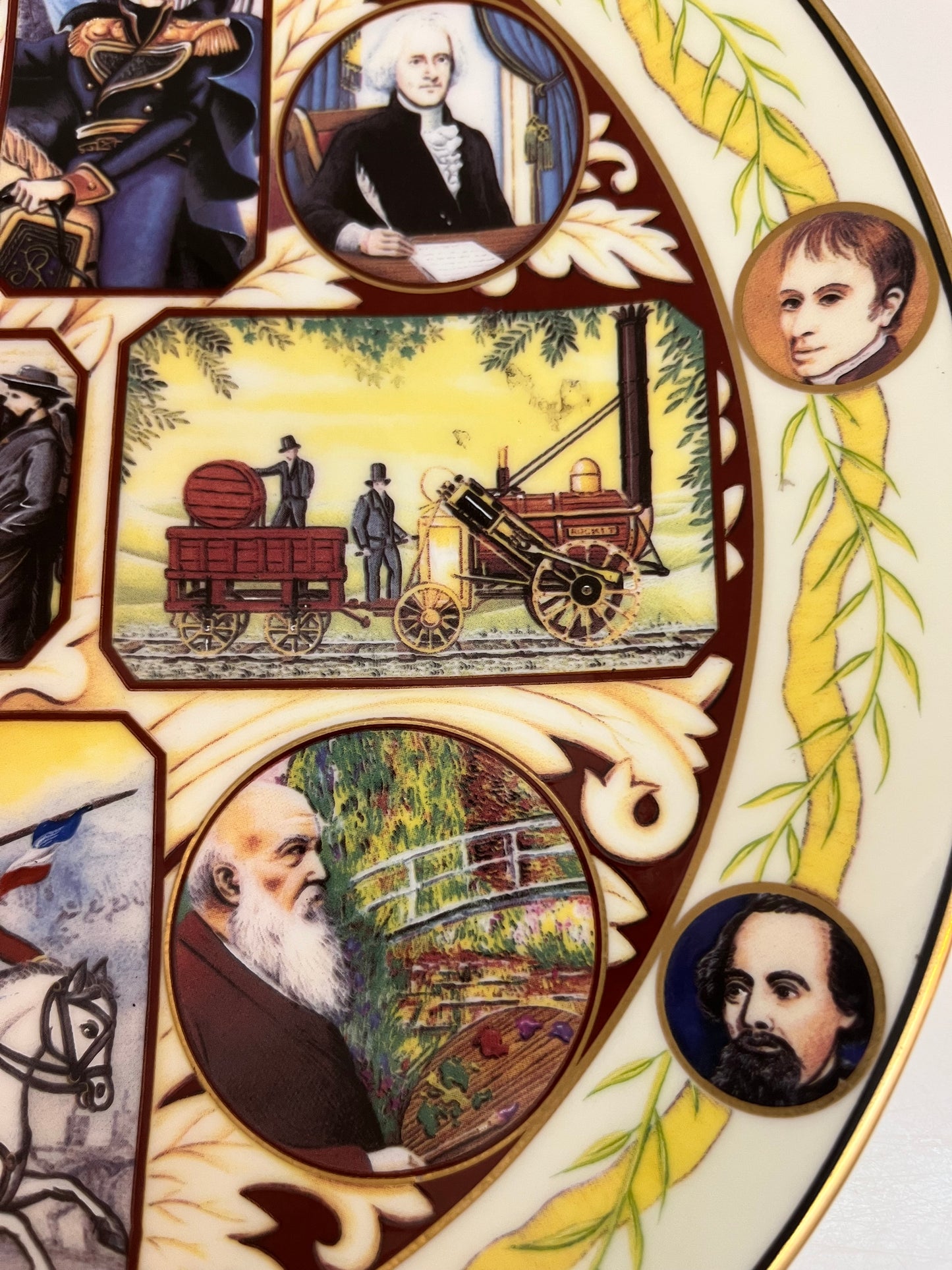 צלחת פורצלן לאספנות | רויאל דולטון (Royal Doulton) | המאה ה-19 בסיפור ותמונות