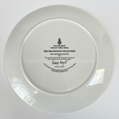 צלחת פורצלן לאספנות | רויאל דולטון (Royal Doulton) | המאה ה-19 בסיפור ותמונות