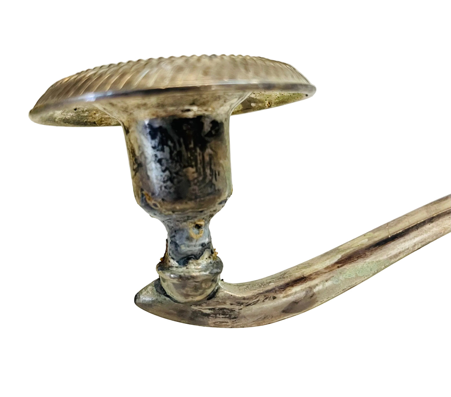 פמוט תלת-קני וינטג' | מצופה כסף (Silver Plated) | עיצוב קלאסי אלגנטי
